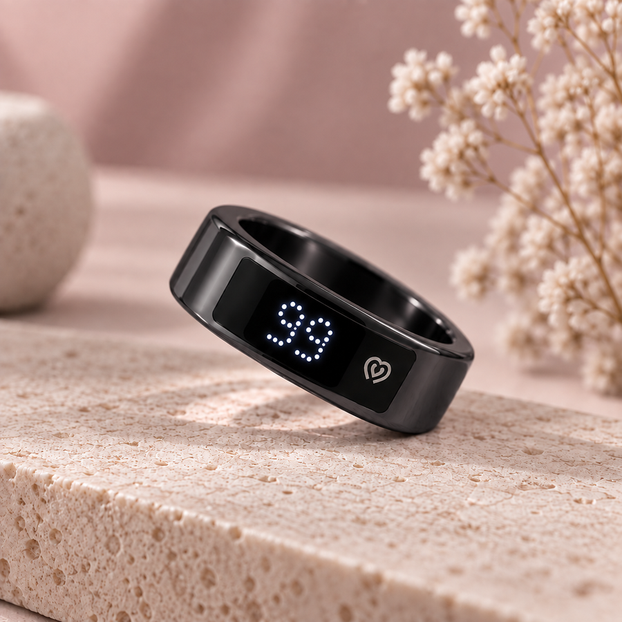 INARAH Smart Dhikr Ring in Black